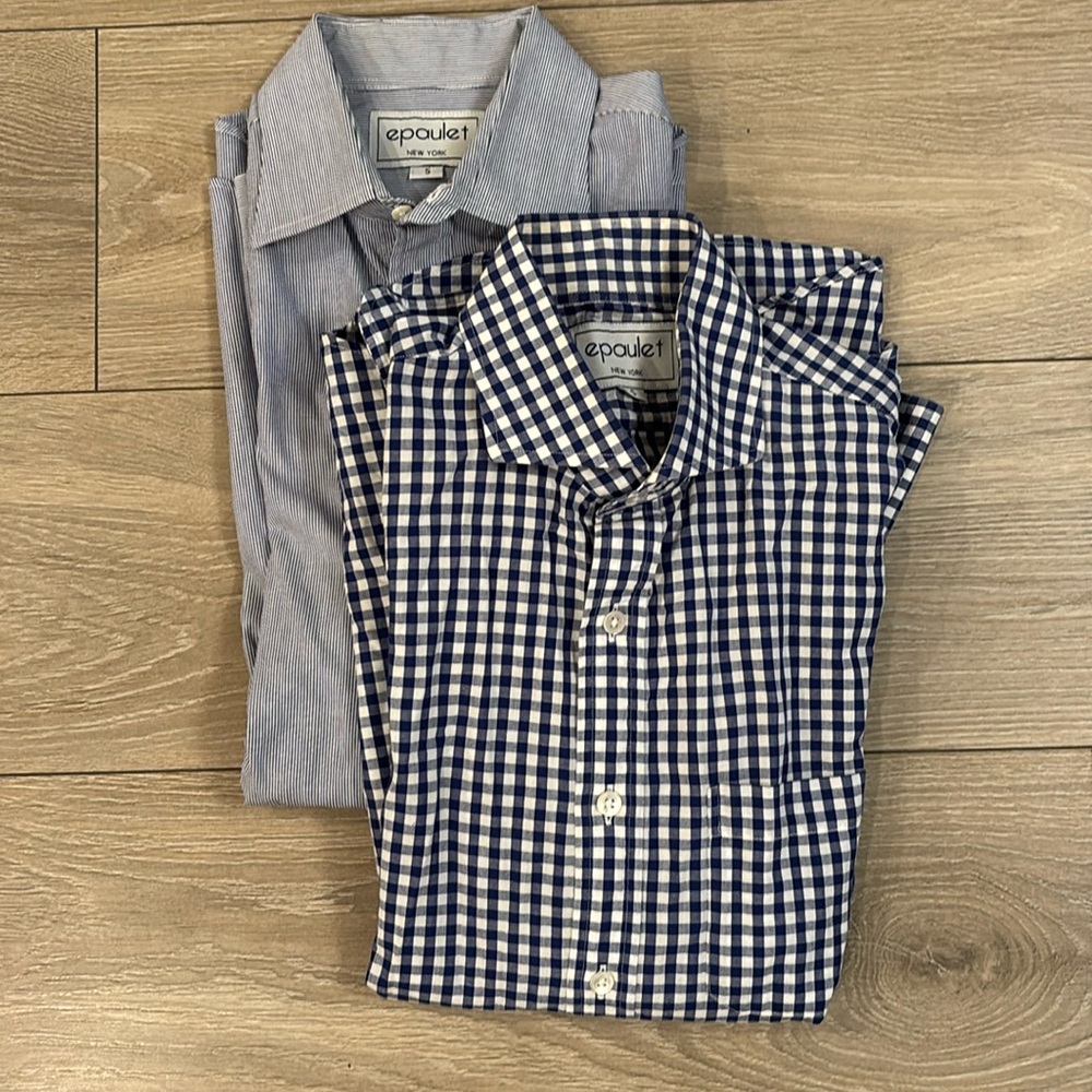 2 Epaulet Button Down Shirts - image 2